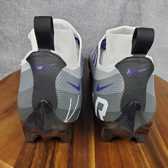 NEW Nike Vapor Edge Pro 360 Football Cleats Men 14.5 White Purple Athletic Shoes main image 6